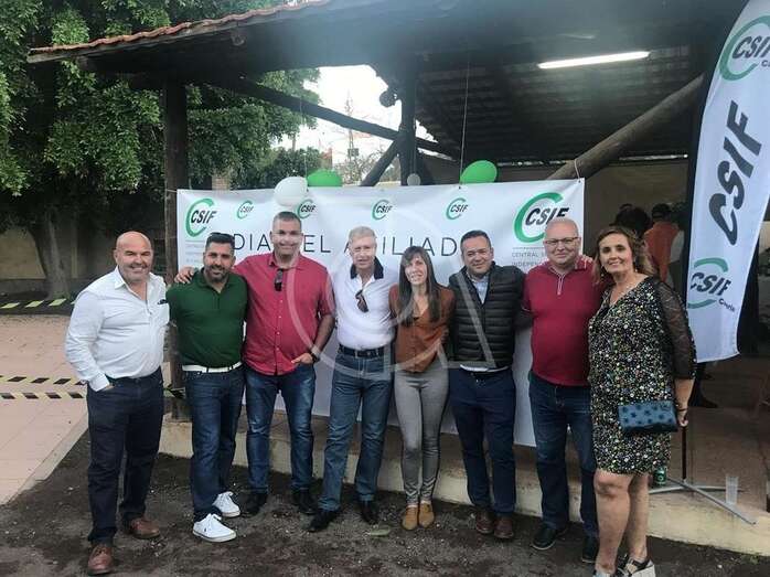 Imagen de archivo de un encuentro de la sección sindical del CSI-F del Ayuntamiento de Telde (Foto TA)